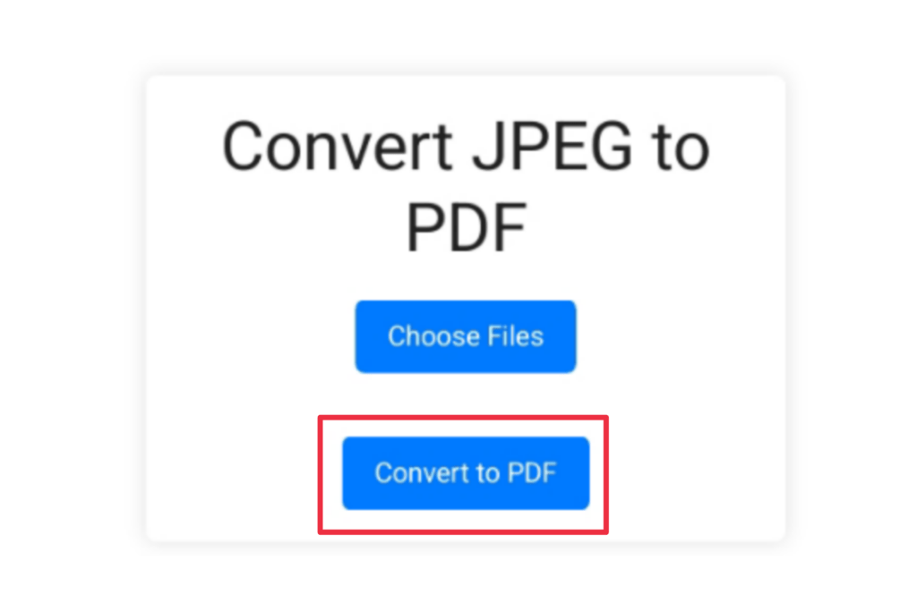 Convert jpg to pdf