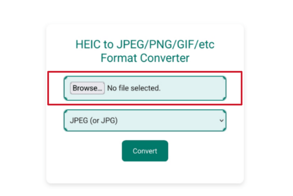 Heic to jpeg/png/gif/etc format converter