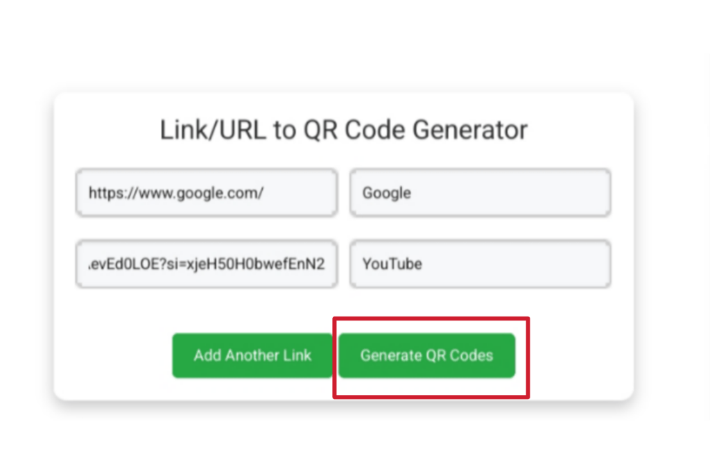 Link/url to qr code generator, link/url to qr code