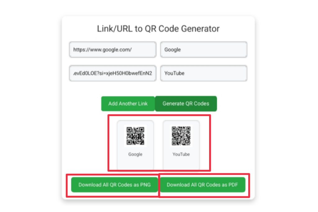 Link/url to qr code generator, link/url to qr code