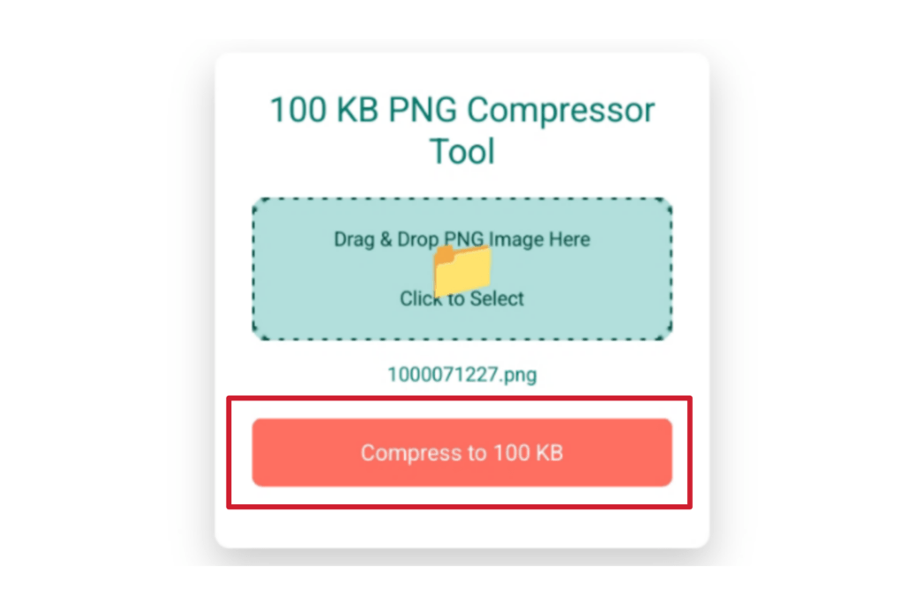 100 kb png compressor tool, 100 kb png compressor, compress png upto 100kb,