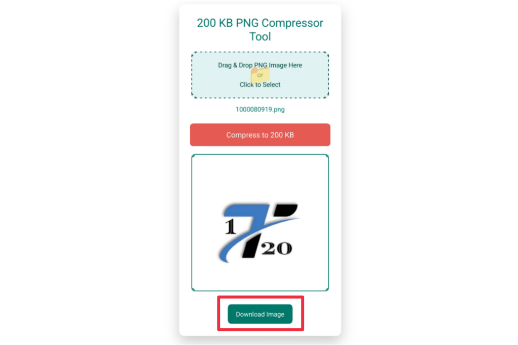 200 kb png compressor tool