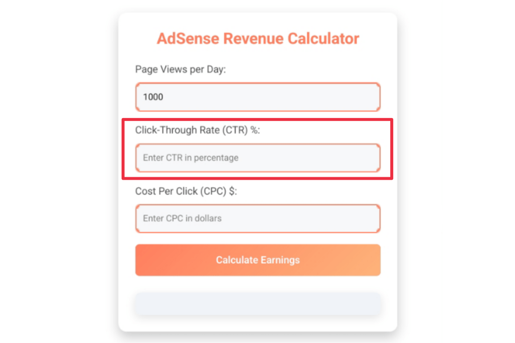 Adsense revenue calculator, adsense revenue,