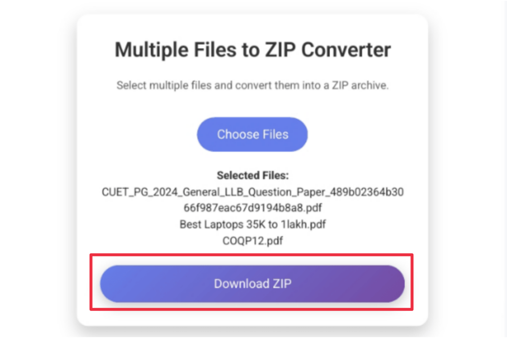 Multiple files to zip converter, files to zip converter, multiple files to zip ,