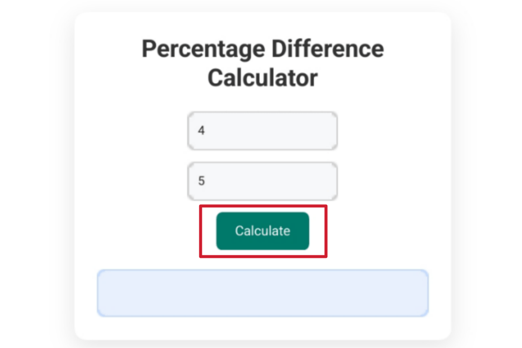 Percentage difference calculator, percentage difference,