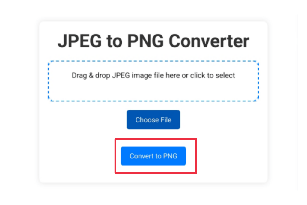 Jpeg to png converter