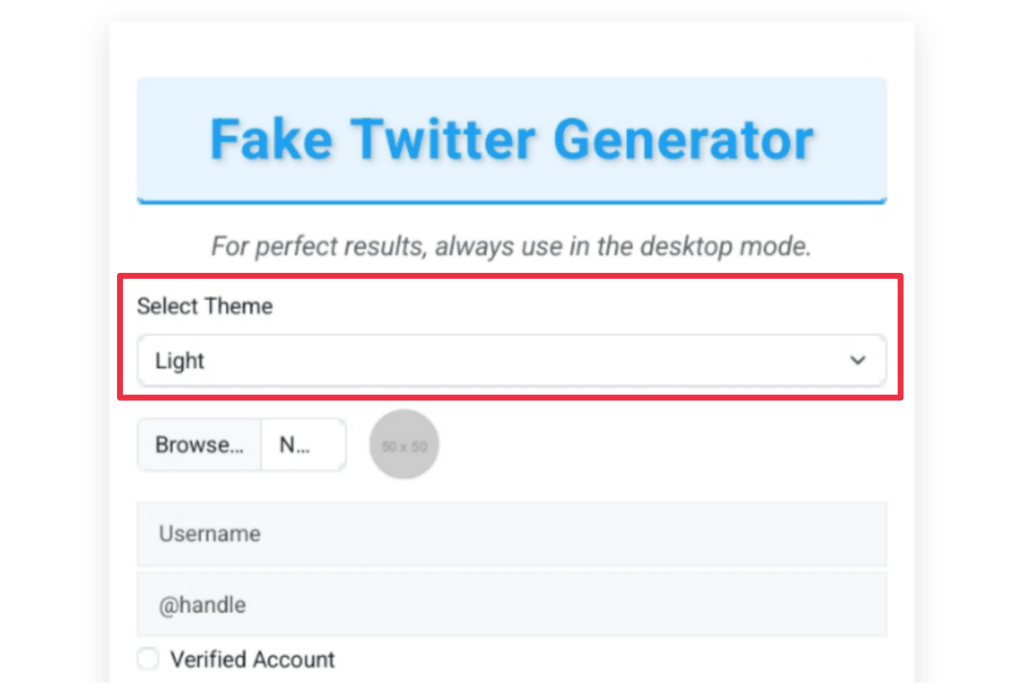 Fake twitter generator, fake tweets generator, create fake social media posts, twitter post generator, generate fake tweets, twitter post mockup, social media content generator, fake twitter tool